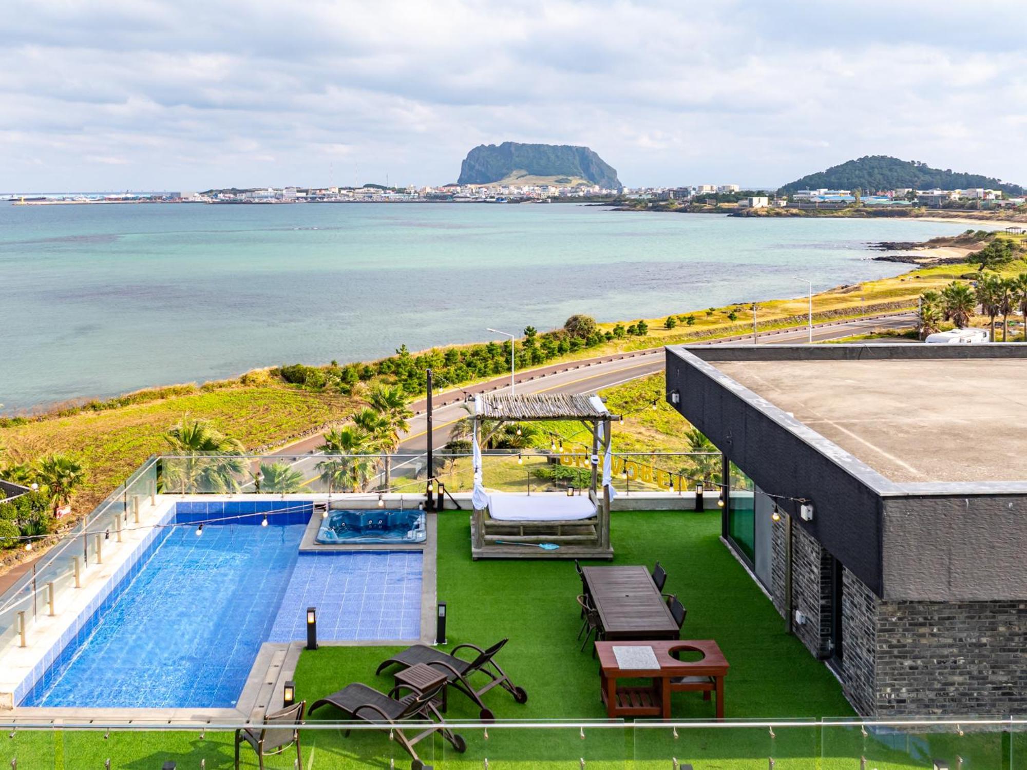 Jeju Attirance Hotel & Poolvilla Seogwipo Exterior foto